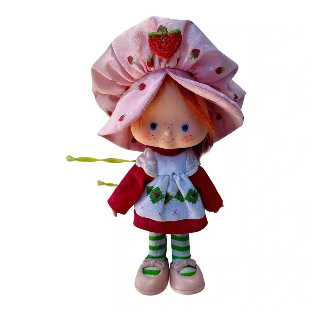 VTG 80s Strawberry Shortcake Dolls & Aladdin Plastic Lunchbox Collectible Bundle - Picture 4 of 16